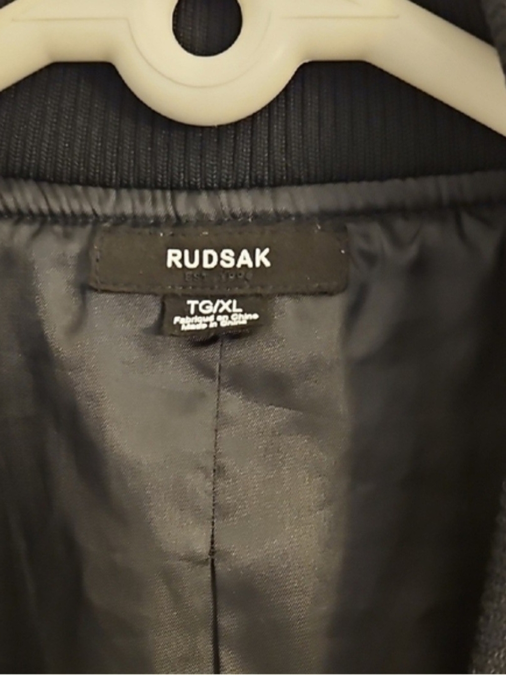 Rudsak men's Black Bomber